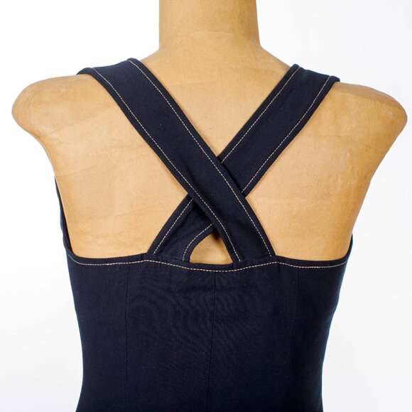 Nanette Nanette Lepore Navy Dress and skirt - Picture 2 of 7